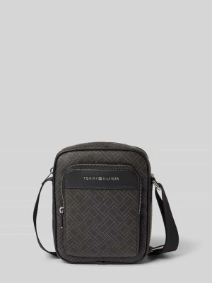 Torba na ramię z imitacji skóry Tommy Hilfiger