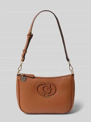 Torba na ramię z materiał skóropodobny model 'ISOLA' Guess
