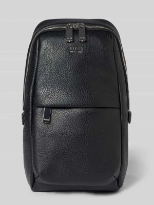 Torba na ramię z materiał skóropodobny model 'Ray EVO_Monostrap' Boss Czarny