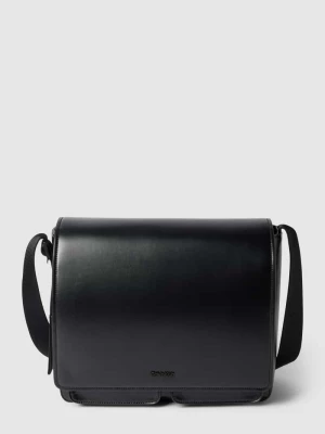 Torba na ramię z nadrukiem z logo model ‘MINIMAL FOCUS’ CK Calvin Klein