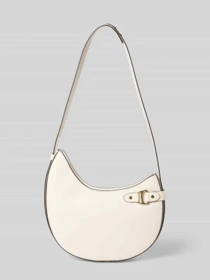 Torba na ramię z prawdziwej skóry bydlęcej model „Tasha” Lauren Ralph Lauren