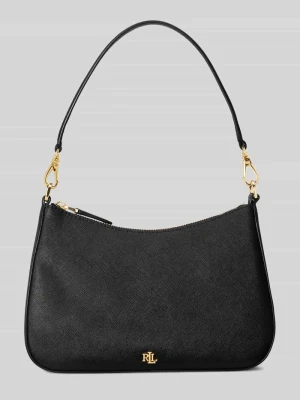 torba na ramię z naturalnej skóry Lauren Ralph Lauren