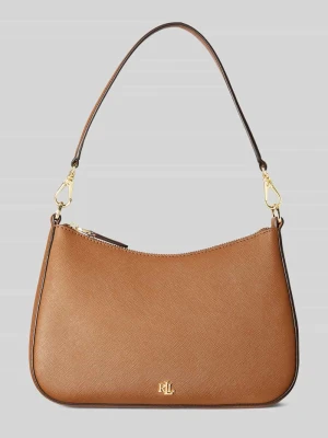 torba na ramię z naturalnej skóry Lauren Ralph Lauren