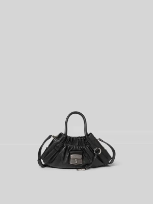 Torba na ramię z prawdziwej skóry jagnięcej Marc Jacobs Czarny