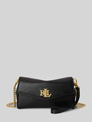 Torba na ramię z prawdziwej skóry z odpinanym łańcuszkiem do noszenia Lauren Ralph Lauren
