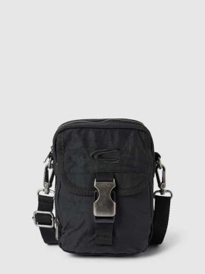 Torba na ramię z wyhaftowanym logo model ‘Journey Reporter’ Camel Active Czarny