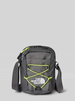 torba na ramię z wyhaftowanym logo The North Face Antracytowy