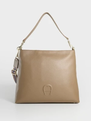 Torba na zakupy Aigner taupe