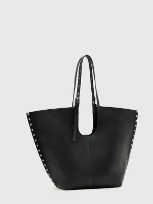 Torba na zakupy AllSaints czarny