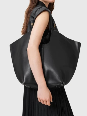 Torba na zakupy AllSaints czarny