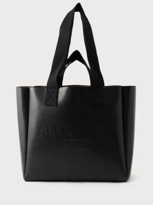 Torba na zakupy AllSaints czarny