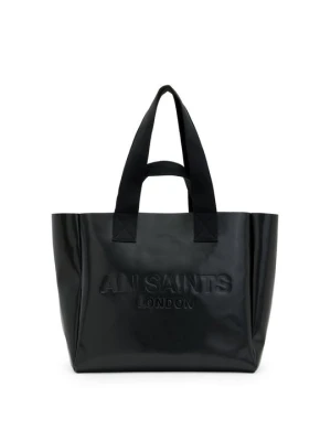 Torba na zakupy AllSaints czarny