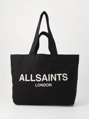 Torba na zakupy AllSaints czarny