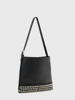 Torba na zakupy AllSaints czarny