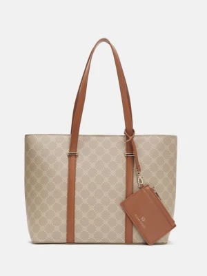 Torba na zakupy Anna Field By Zalando beżowy