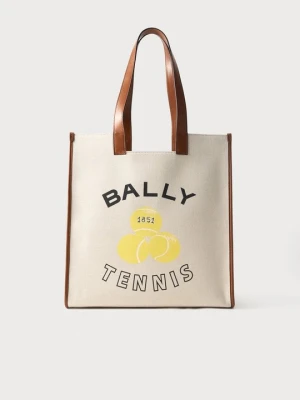 Torba na zakupy Bally mleczny