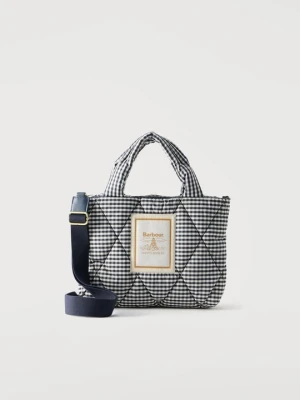 Torba na zakupy Barbour niebieski