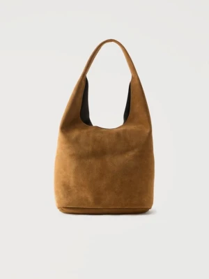 Torba na zakupy Calvin Klein brązowy