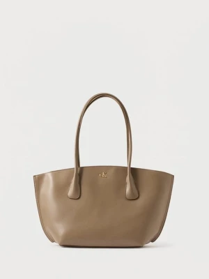 Torba na zakupy Calvin Klein taupe