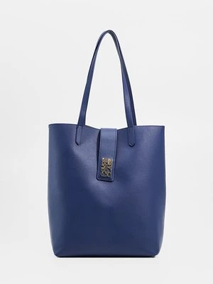 Torba na zakupy Cavalli Class granatowy