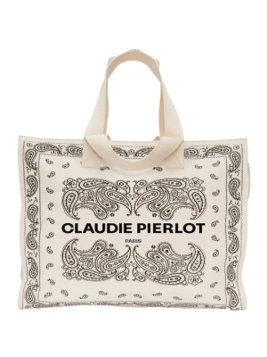 Torba na zakupy CLAUDIE PIERLOT piaskowy