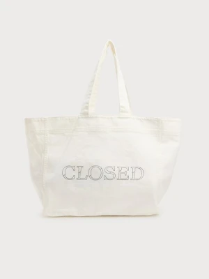 Torba na zakupy Closed mleczny