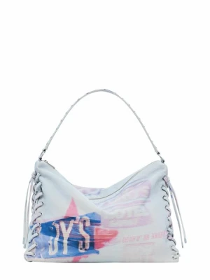 Torba na zakupy Desigual mleczny