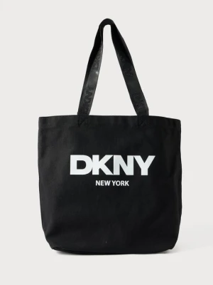 Torba na zakupy DKNY czarny