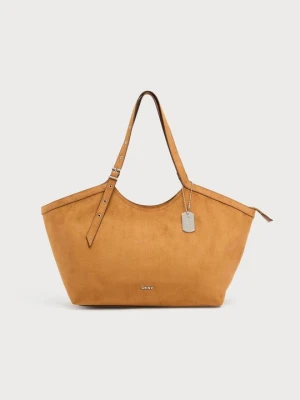 Torba na zakupy DKNY piaskowy