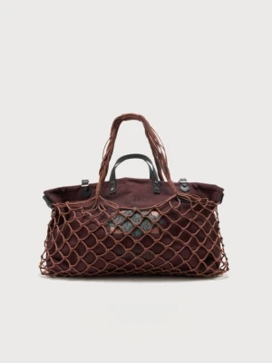Torba na zakupy Dsquared2 brązowy