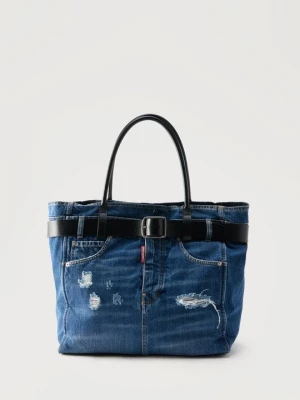Torba na zakupy Dsquared2 czarny