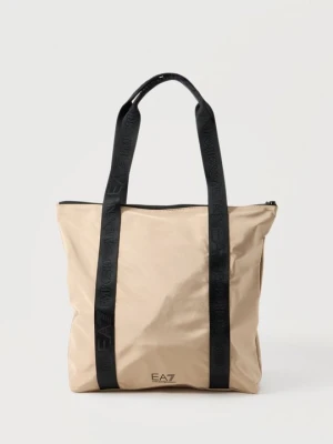 Torba na zakupy EA7 Emporio Armani jasnoszary