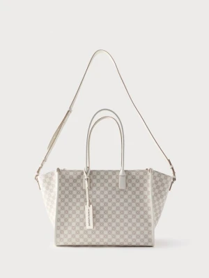 Torba na zakupy Emporio Armani biały
