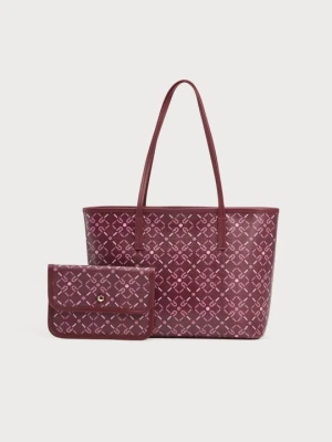 Torba na zakupy Furla czerwony