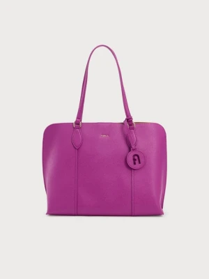 Torba na zakupy Furla fioletowy