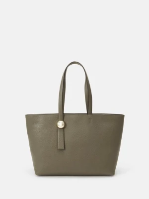 Torba na zakupy Furla khaki