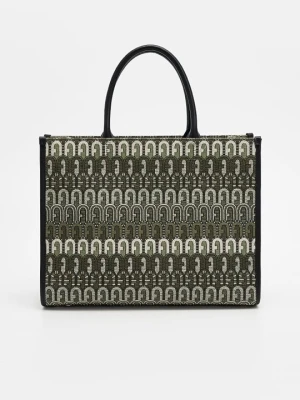 Torba na zakupy Furla zielony