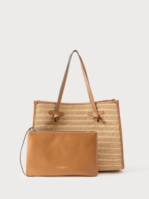 Torba na zakupy GIANNI CHIARINI piaskowy
