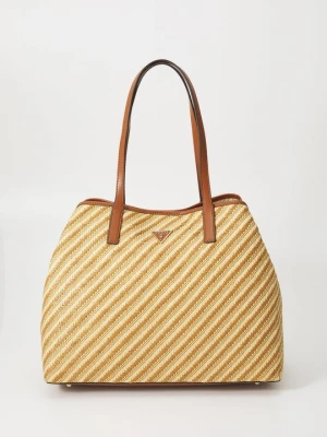 Torba na zakupy Guess beżowy
