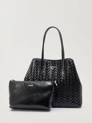 Torba na zakupy Guess czarny
