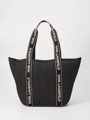 Torba na zakupy KARL LAGERFELD czarny