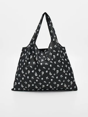 Torba na zakupy KARL LAGERFELD czarny