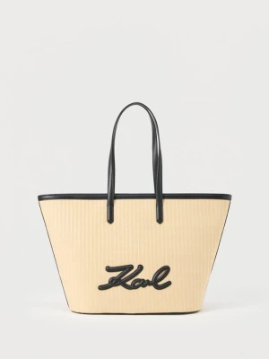 Torba na zakupy KARL LAGERFELD beżowy