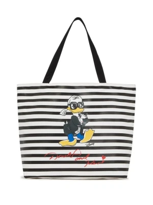 Torba na zakupy KARL LAGERFELD czarny