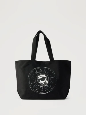 Torba na zakupy KARL LAGERFELD czarny