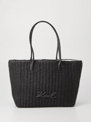 Torba na zakupy KARL LAGERFELD czarny
