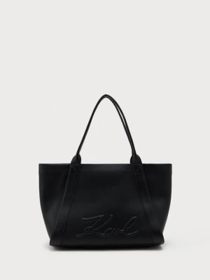 Torba na zakupy KARL LAGERFELD czarny