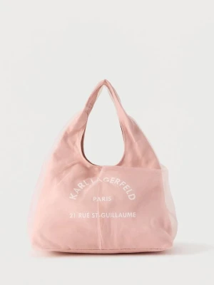 Torba na zakupy KARL LAGERFELD jasnoróżowy