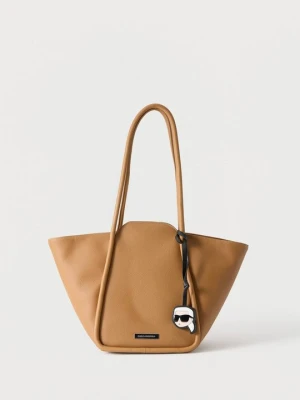 Torba na zakupy KARL LAGERFELD koniakowy