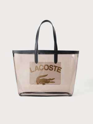 Torba na zakupy Lacoste czarny